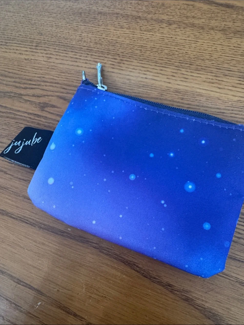 JuJuBe Galaxy Zip Coin Pouch - Blue Purple Ombre